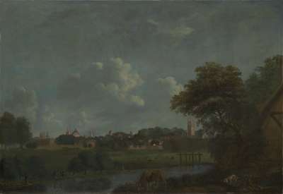 Image of A View of Oxford from the Cherwell