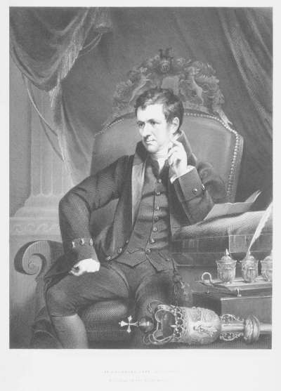 Image of Sir Humphry Davy (1778-1829) chemist and inventor