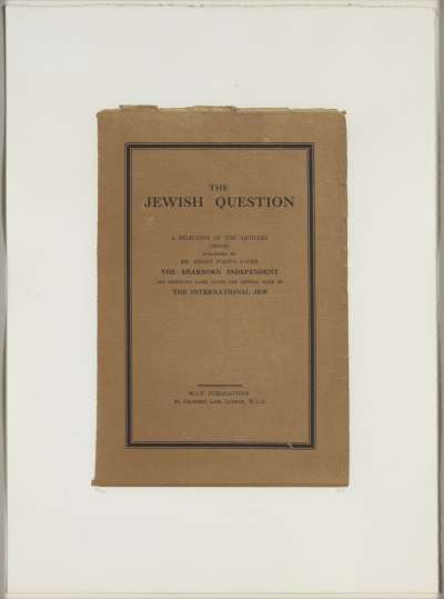 Image of The Jewish Question