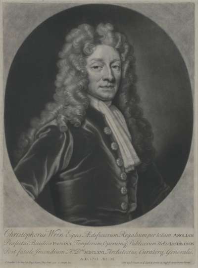 Image of Sir Christopher Wren (1632-1723) Architect