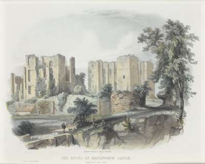 Image of The Ruins of Kenilworth Castle, from the Tilt-Yard