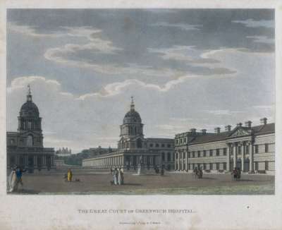 Image of The Great Court of Greenwich Hospital