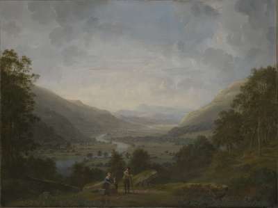 Image of Langdale Valley with River Brathay
