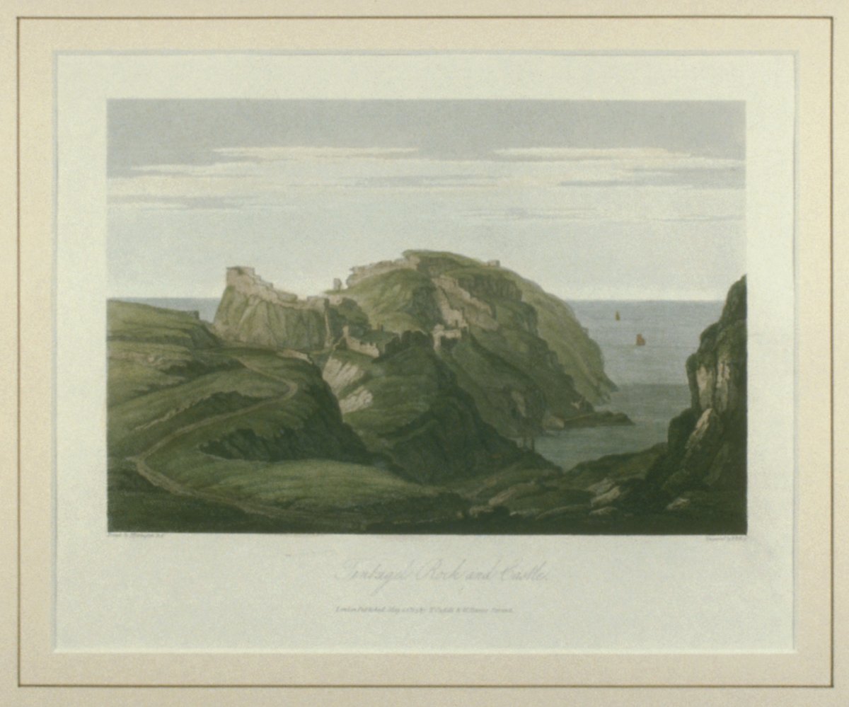 Image of Tintagel Rock and Castle