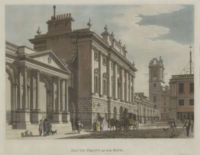 Image of South Front of the Bank