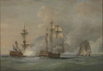 Image of A Naval Engagement