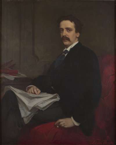 Image of Henry de Worms, 1st Baron Pirbright (1840-1903) politician and historian