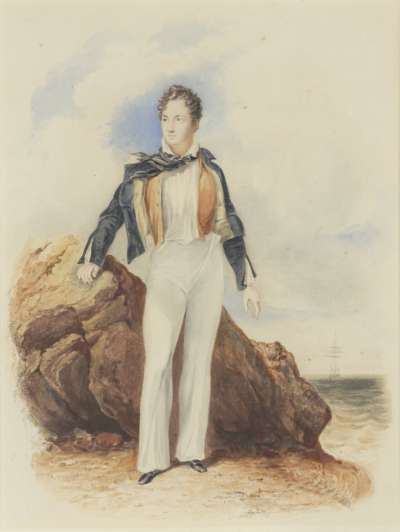 Image of George Gordon Noel Byron, 6th Baron Byron (1788-1824) Poet