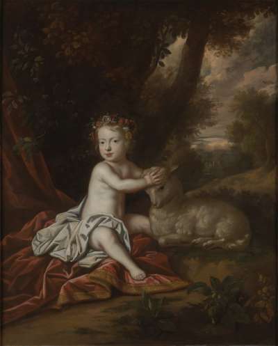 Image of Princess Isabella (1676-1681) daughter of King James II and VII and Mary of Modena