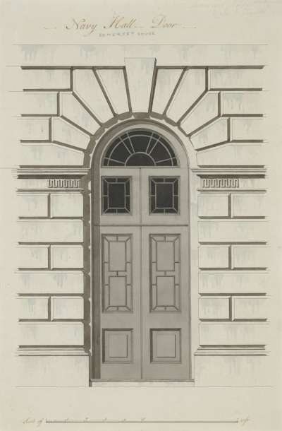 Image of Navy Hall Door, Somerset House