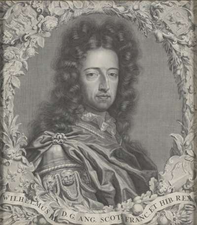 Image of King William III (1650-1702) reigned 1688-1702