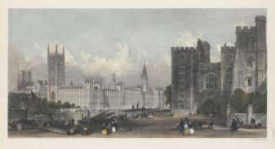 Image of Lambeth Palace and the Houses of Parliament