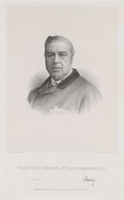 Image of George Sclater-Booth, 1st Baron Basing (1826-1894) politician