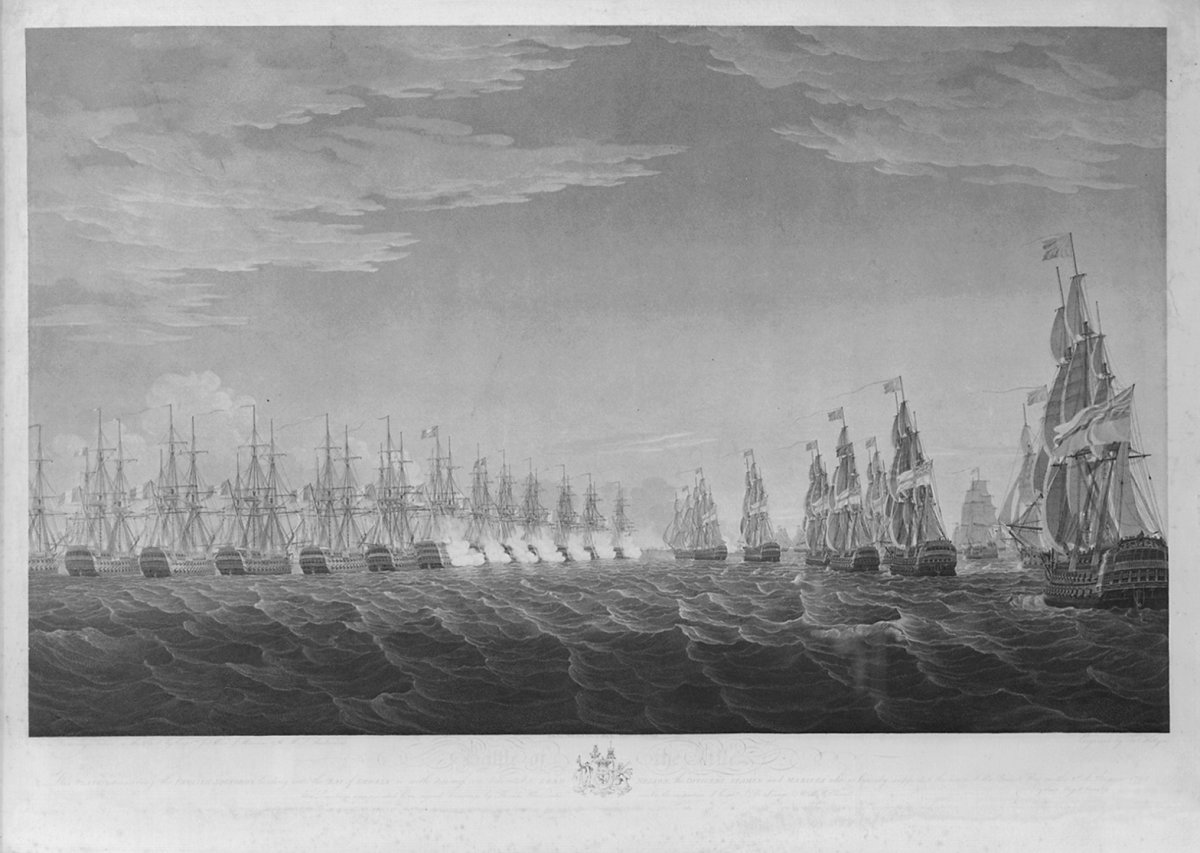 Image of Battle of the Nile: English Squadron, Bay of Shoals