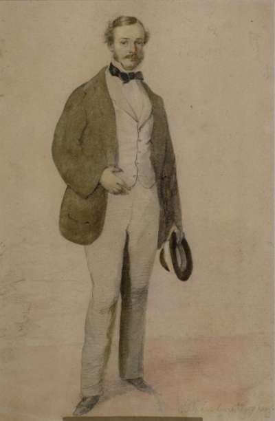 Image of Sir William Gore Ouseley (1797-1866) diplomat: Self-Portrait