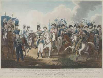 Image of The Grand Quintuple Alliance of England, Russia, France, Austria & Prussia