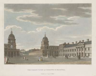 Image of The Great Court of Greenwich Hospital