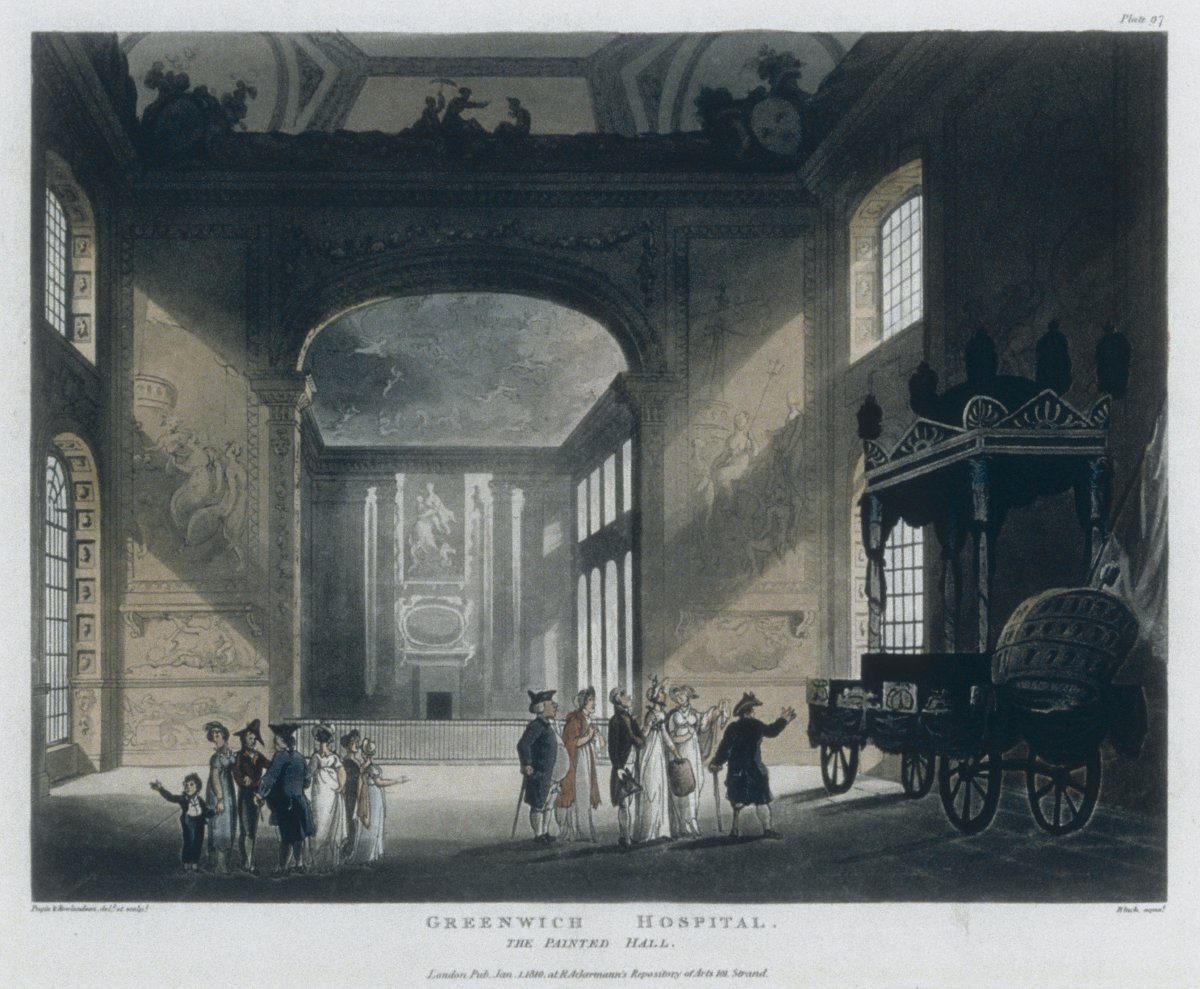 Image of Greenwich Hospital. The Painted Hall