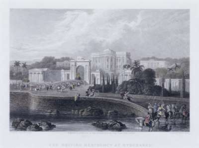 Image of The British Residency at Hyderabad