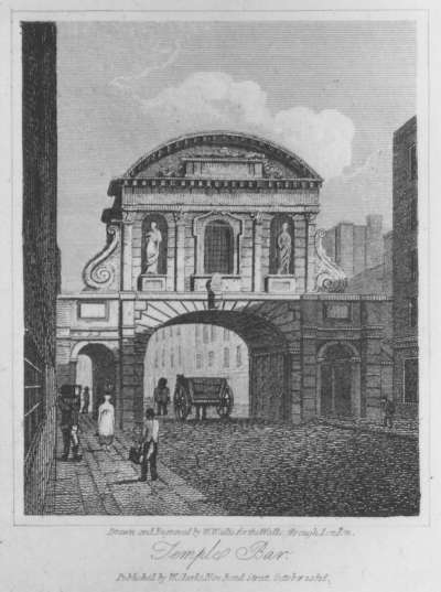 Image of Temple Bar, 1816