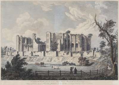 Image of Kenilworth Castle from the South