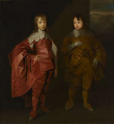 Image of George Villiers, 2nd Duke of Buckingham (1628-1687) and his brother Lord Francis Villiers (1629-1648)