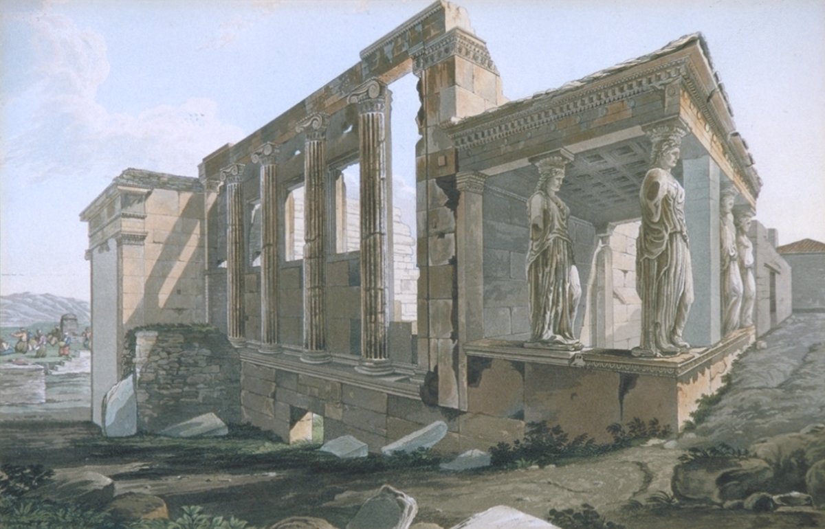 Image of South West View of the Erechtheion