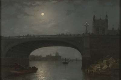 Image of Westminster Bridge by Moonlight