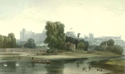 Image of Windsor Castle from Eton