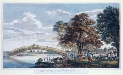 Image of The Great Bridge over the Virginia River