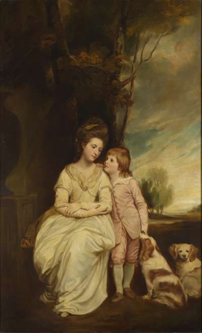 Image of Ann Keppel, Countess of Albemarle (c.1743-1824), and her son William Charles (later 4th Earl of Albemarle) (1772-1849)