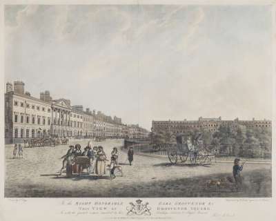 Image of View of Grosvenor Square
