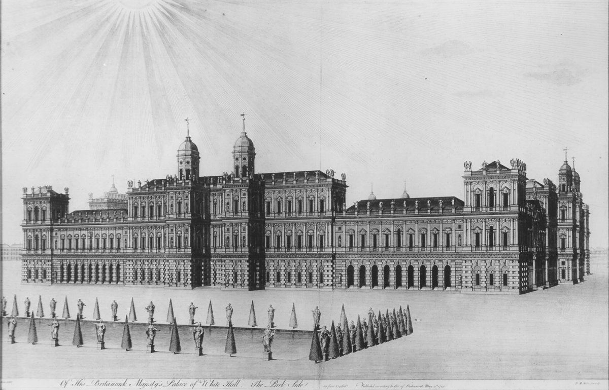 Image of The Palace of Whitehall: The Park Side
