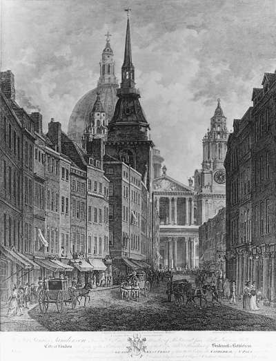 Image of Ludgate Hill and St. Paul’s