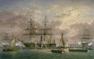 Image of Louis Philippe at Gosport, October 1844