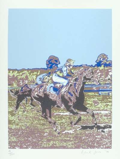Image of Racehorse Blue/Green