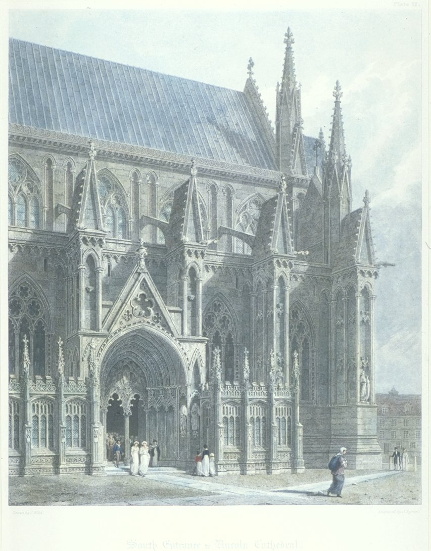 Image of South Entrance to Lincoln Cathedral
