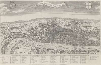 Image of A View of London about the Year 1560
