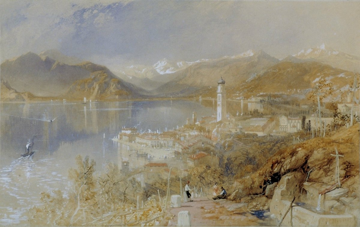 Image of View of Pallanza on Lago Maggiore