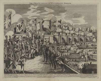 Image of The Grand Opening of Waterloo Bridge