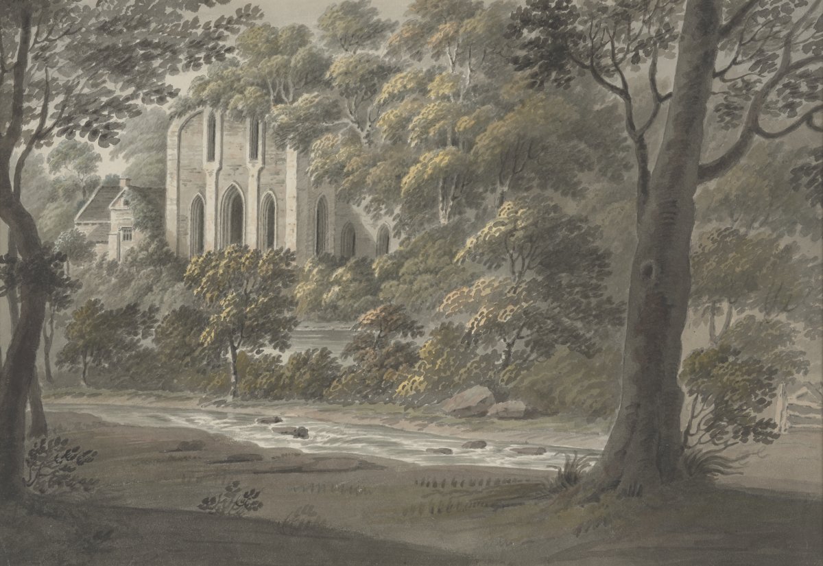 Image of East View of Valle Crucis Abbey, Denbighshire