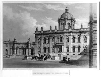 Image of The Entrance Front of Castle Howard
