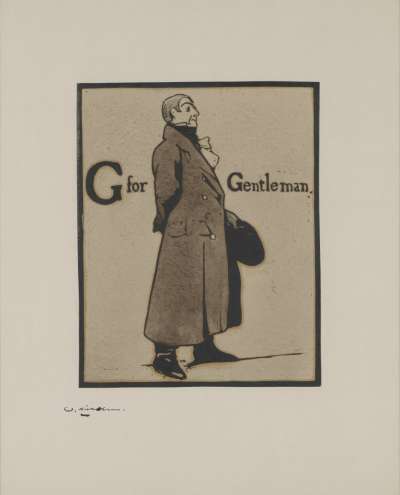 Image of G for Gentleman