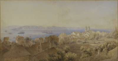 Image of View of the Tagus and Tower of Belém from the British Legation, Lisbon