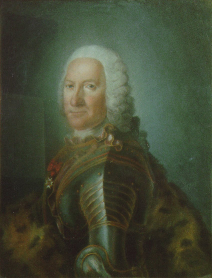 Image of Portrait of an Unknown Man in a Wig and Armour