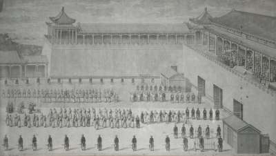Image of Scene from the Chinese Imperial Court