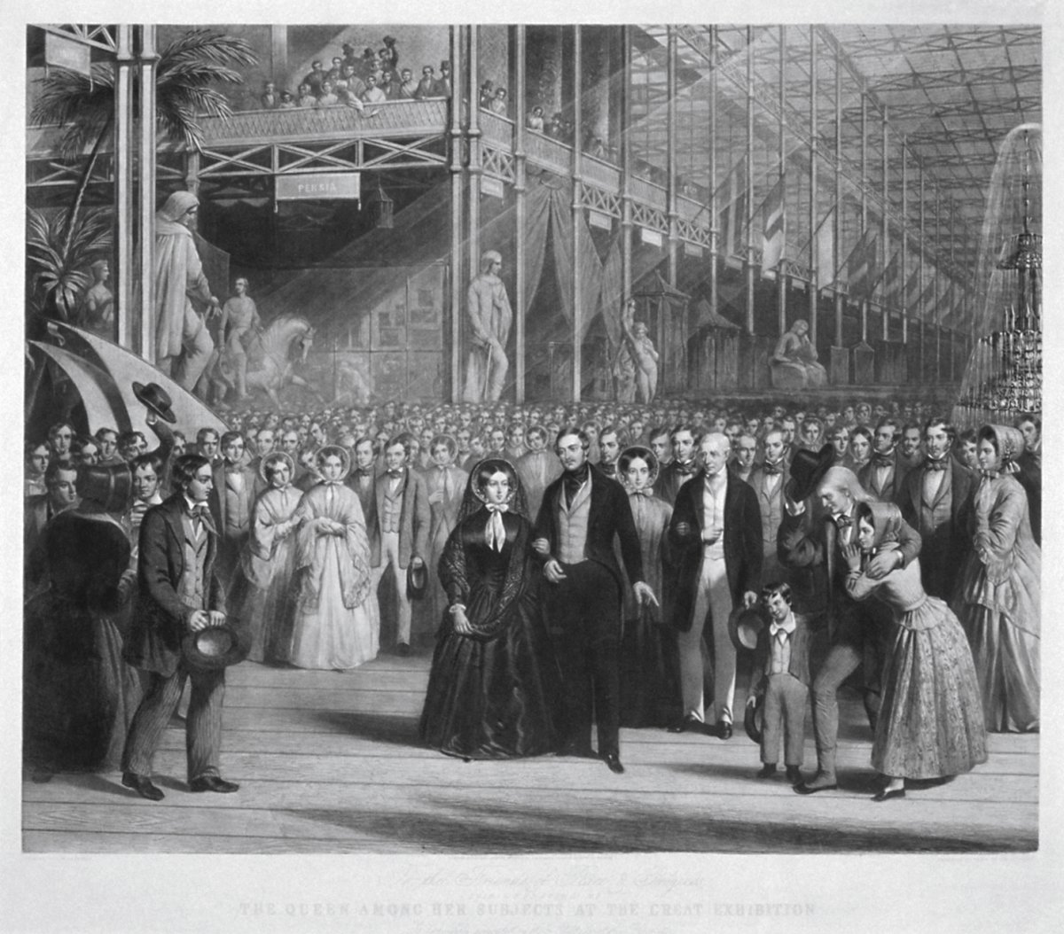 Image of The Queen Among Her Subjects at the Great Exhibition
