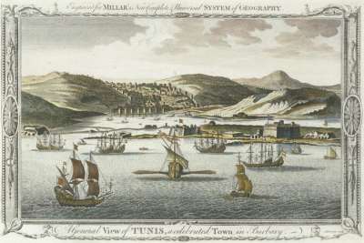 Image of A General View of Tunis, a Celebrated Town in Barbary