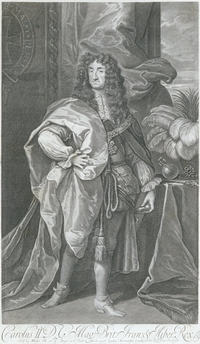 Image of King Charles II (1630-1685) Reigned 1660-1685