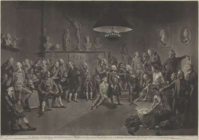 Image of The Royal Academy of Arts, Instituted by the King, in the Year 1768